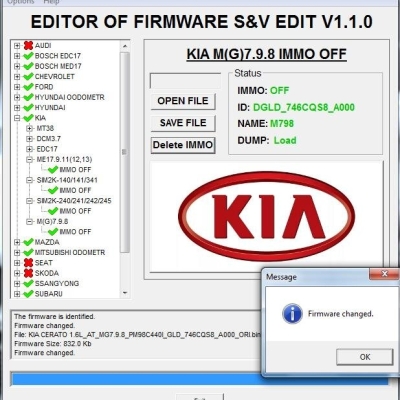 MODULE IMMO OFF M(G)7.9.8 HYUNDAI KIA