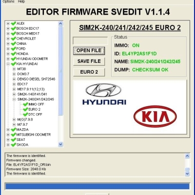 MODULE IMMO OFF SIM2K-240/241/242/245 HYUNDAI KIA