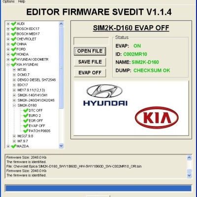 MODULE EVAP OFF SIM2K-D160 HYUNDAI KIA