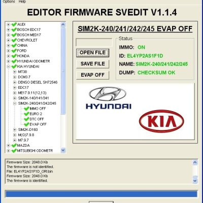 MODULE EVAP OFF SIM2K-240/241/242/245 HYUNDAI KIA