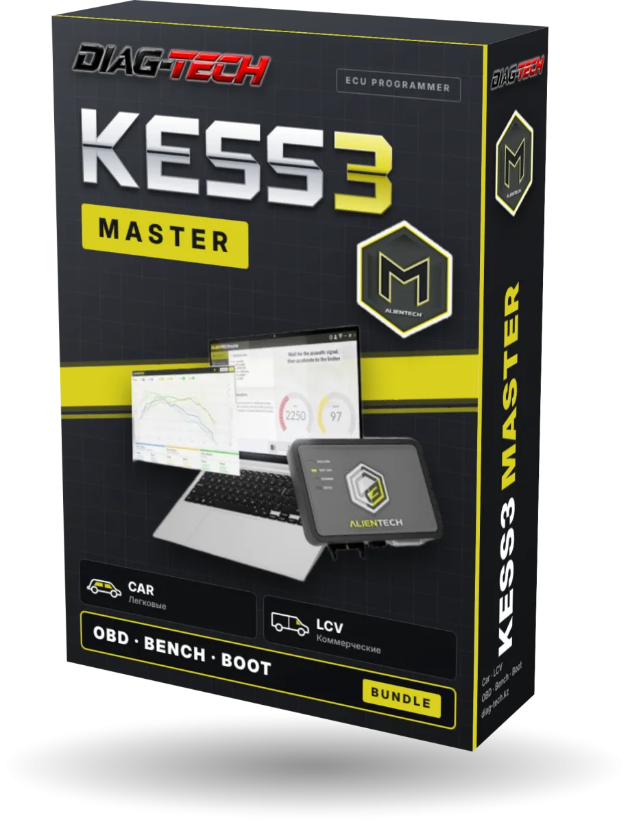 KESS3 Master — Car / LCV — OBD + Bench-Boot (Bundle)
